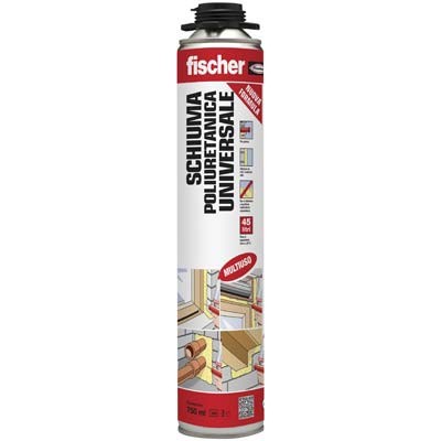 12 x SCHIUMA POLIURETANICA UNIVERSALE FISCHER