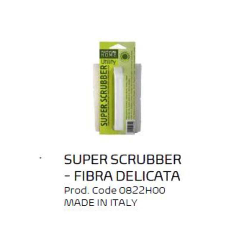 12 x SPAZZOLA ABRASIVA SUPER SCRUBBER FIBRA DELICATA
