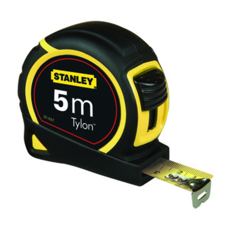12 x STANLEY FLESSOMETRO TYLON IN ABS 5MX19,0MM 1.30.697