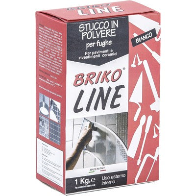 12 x STUCCO FUGHE MAIOLICHE BRIKO LINE