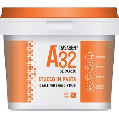 12 x STUCCO PASTA LEGNO MURO A32 K2 RASABEN