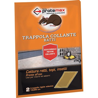 12 x TRAPPOLA TOPI ADESIVA PROTEMAX