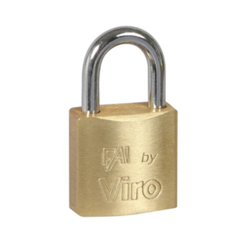 12 x VIRO 551 LUCCHETTO FAI ARCO 20MM OTTONE