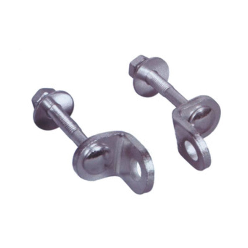 12 x VIRO 672 OCCHIOLO P/LUCCHETTO FISSO ACCIAIO