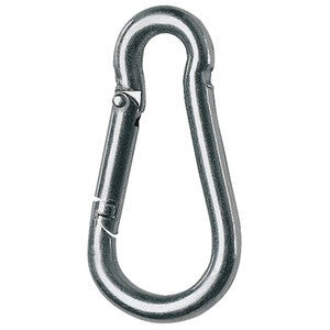 15 x PASSACAVI MOSCHETTONE ACCIAIO INOX D 6X60 MM