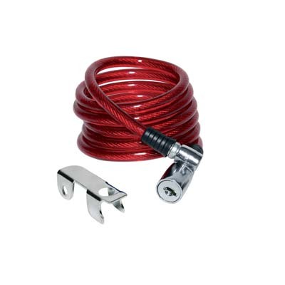 2 x ANTIFURTO FUNE A SPIRALE BICI-MOTO 87302 ILSA