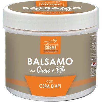 2 x BALSAMO CERA API PELLE E CUOIO