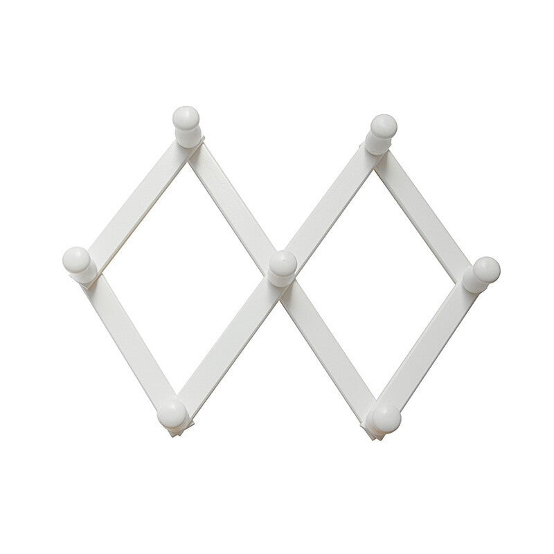 2 x BL APPENDIABITI ESTENSIBILE A 7 GANCI BIANCO*