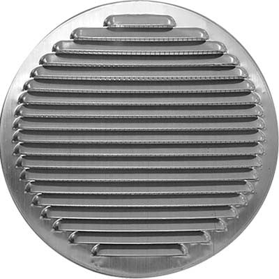 2 x BOCCHETTA AERAZIONE ALLUMINIO TONDA