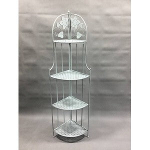 2 x C ANGOLIERA 4 RIPIANI 49X33X156CM AZZURRO CH EPOQUE