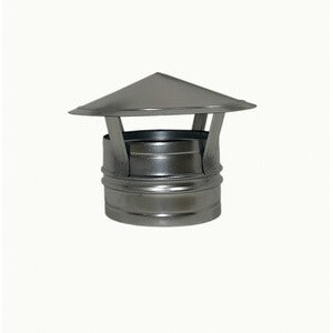2 x C FUMAIOLO CAPPELLO CINESE ZINCATO D 10 CM