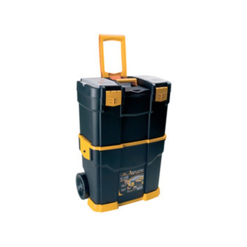 2 x CARRELLO PORTAUTENSILI 2 RUOTE 460X280X665 MM