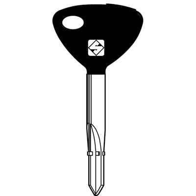 2 x CHIAVE A CROCE YALE XY1P SILCA