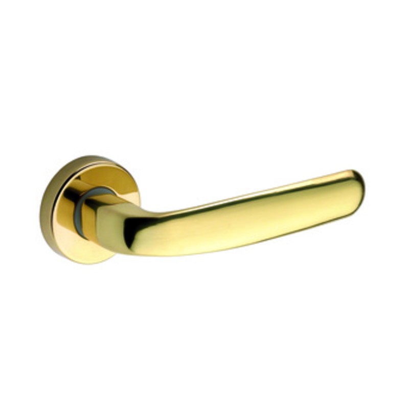 2 x FRASCIO MANIGLIA ZAMA EASY C/BOCCHET INOXBRASS