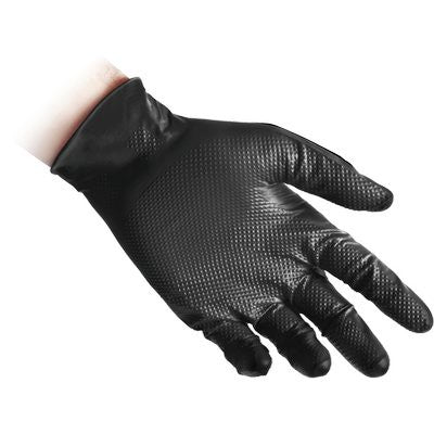 2 x GUANTO NITRILE MONOUSO NERO N85 REFLEXX