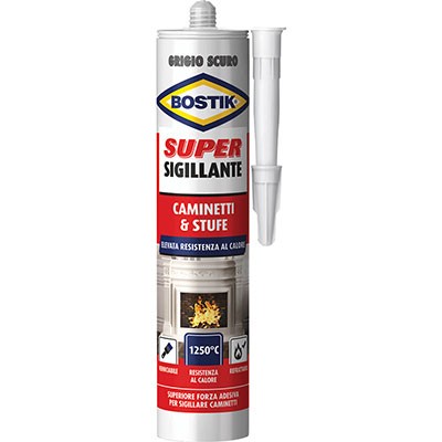 2 x MASTICE REFRATTARIO CAMINETTI E STUFE BOSTIK