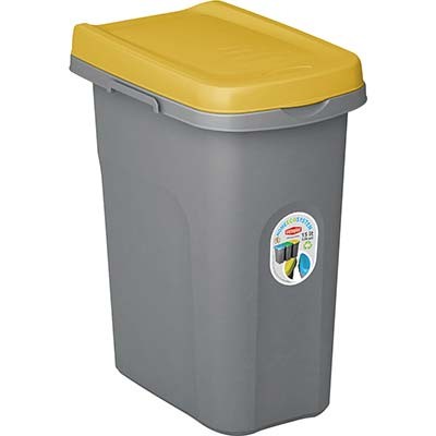 2 x PATTUMIERA IMMONDIZIA ECO SYSTEM STEFANPLAST