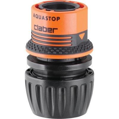 2 x RACCORDO RAPIDO STRINGITUBO UNIVERS + STOP CLABER