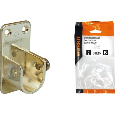 2 x REGGITUBO ARMADIO OVALE LATERALE SELF WORKIT