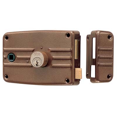 2 x SERRATURA LEGNO APPLICARE 485603 ISEO