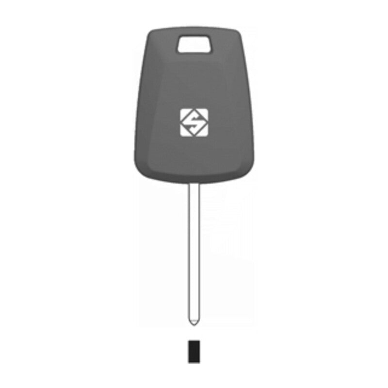 2 x SILCA HU100CTE CHIAVE TRANSPONDER VUOTA NICHEL