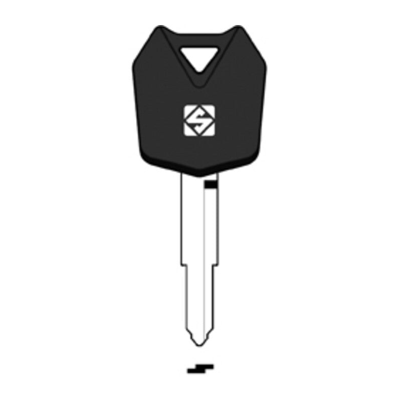 2 x SILCA KW16TE CHIAVE TRANSPONDER VUOTA OTTONE