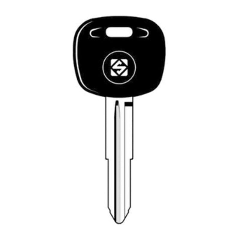 2 x SILCA MIT8TE CHIAVE TRANSPONDER VUOTA OTTONE