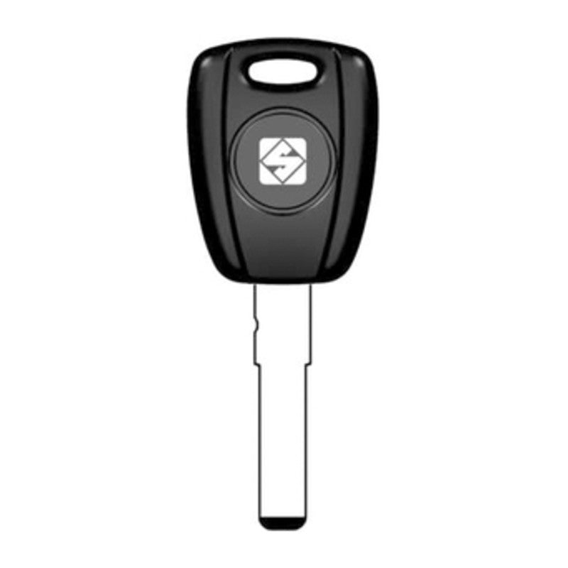 2 x SILCA SIP22TE CHIAVE TRANSPONDER VUOTA OTTONE
