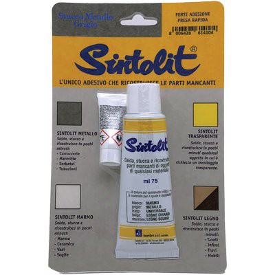 2 x STUCCO METALLO FAI DA TE SELF SINTOLIT