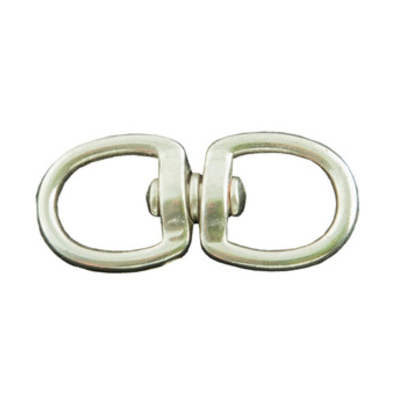 20 x ANELLO DOPPIO GIREVOLE ZINCATO 16 MM D 5/8