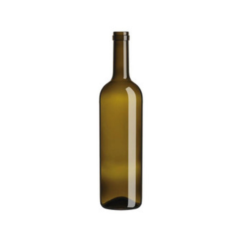 20 x BOTTIGLIA P/TAPPO IN SUGHERO BORDOLESE 0,750 L