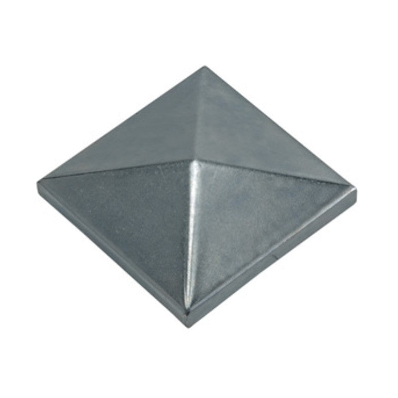 20 x COPRIPILASTRO ACCIAIO QUADRO 50X 50 MM
