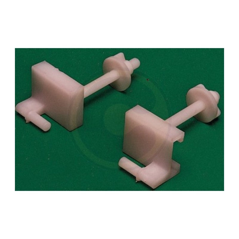 20 x FISSAGGIO UNIVERSALE IN PLASTICA P/COPRIWATER**