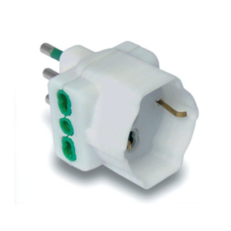 20 x FME 82.640 ADATTATORE TRIPLO 16A 2P SCHUKO GARANTI