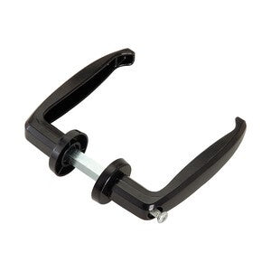20 x MANIGLIA ALLUMINIO VITE IN TESTA 25/35 MM NERO