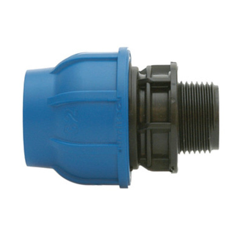 20 x RACCORDO POLIPROP RACCORDO MAS D 16MM X1/2*