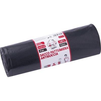 20 x SACCO IMMONDIZIA INDUSTRIALE NERO ELEPACKING