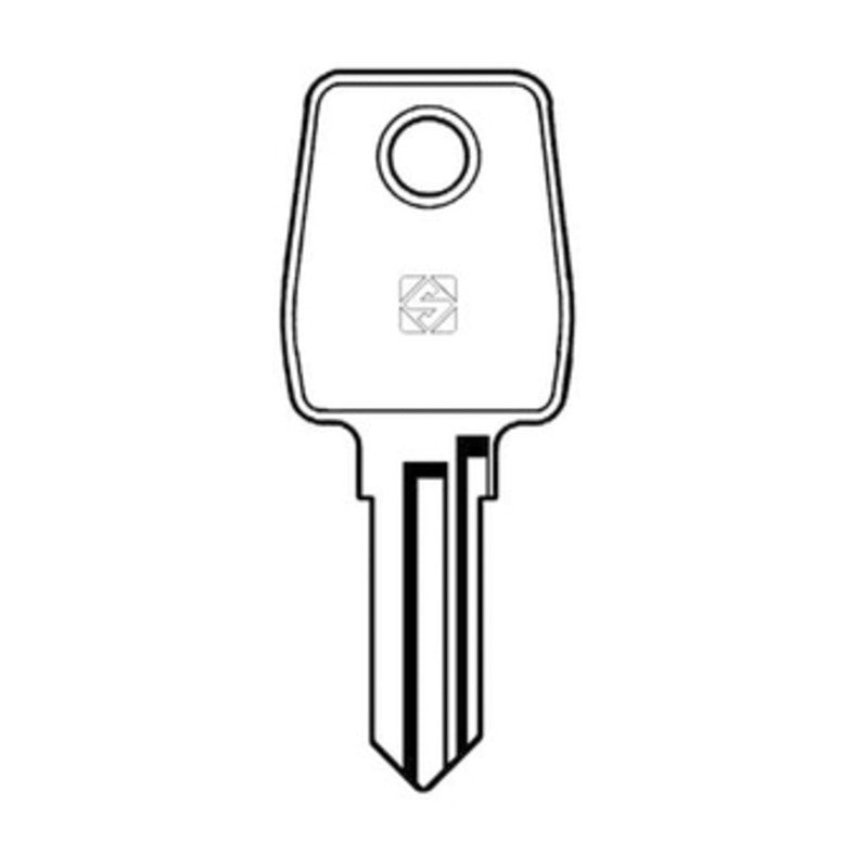 20 x SILCA LF23R CHIAVE PROFILO ACCIAIO