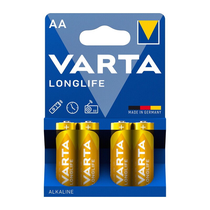 20 x VARTA BATT LONGLIFE ALCALINA STILO BL 4 PZ *