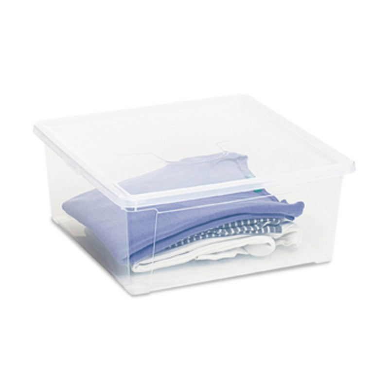 21 x CONTENITORE EASY BOX C/COPER 40X40XH16 CM TRASP