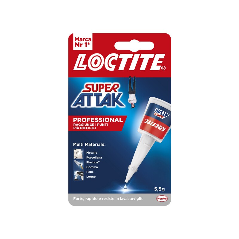 24 x ADESIVO SUPER ATTAK PROFESSIONAL 5,5 G