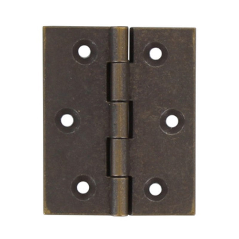 24 x CERNIERA FRESATA PIANA OTTONE BRONZ 50X40 MM**