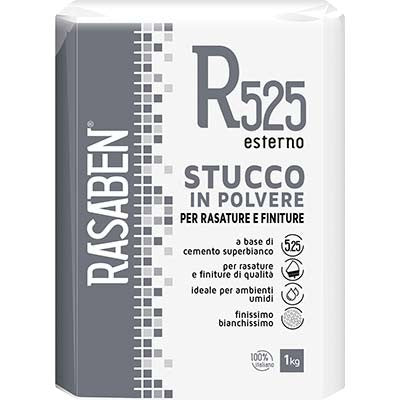 24 x STUCCO POLVERE ESTERNO R525 K2 RASABEN