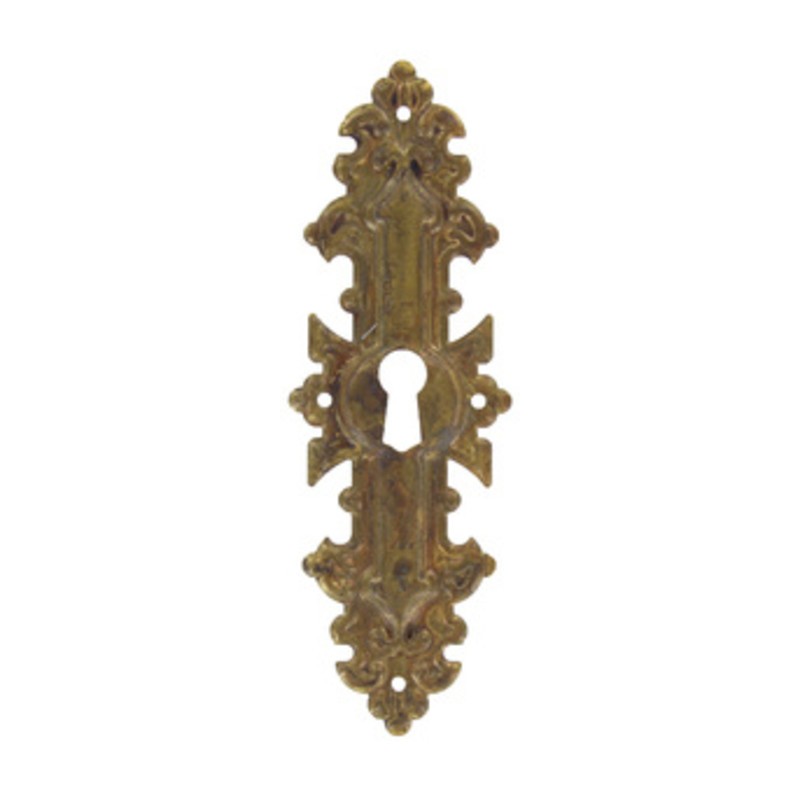 25 x BOCCHETTA OTTONE 30692 38X114 MM ANTICATO**