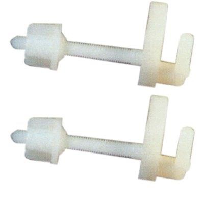 25 x CERNIERE SEDILE WC NYLON