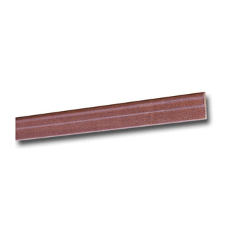 25 x CORNICE P/PARATI 4,5X23 BAROCCO 200 CM MOGANO