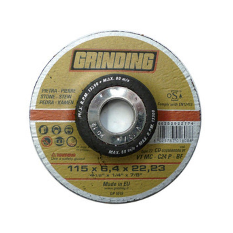 25 x GRINDING DISCO DA SBAVO MARMO 115X6,4 VTMC