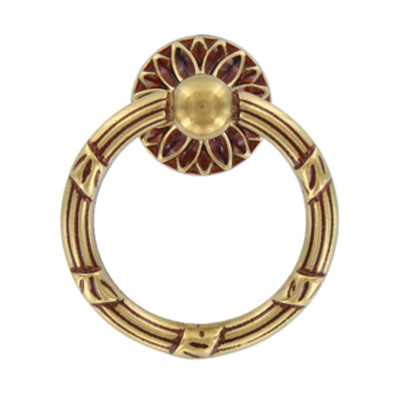 25 x MANIGLIA OTTONE 09236 D 42X49 MM PATINE*