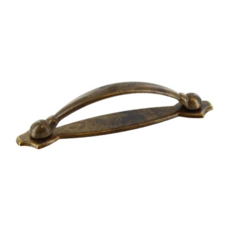 25 x MANIGLIA OTTONE 18900 96 MM ANTICATO