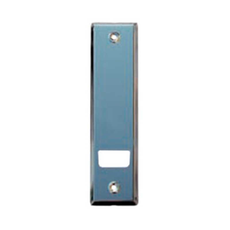 25 x PLACCA ACCIAIO INOX P/AVVOLGITORE 185 MM